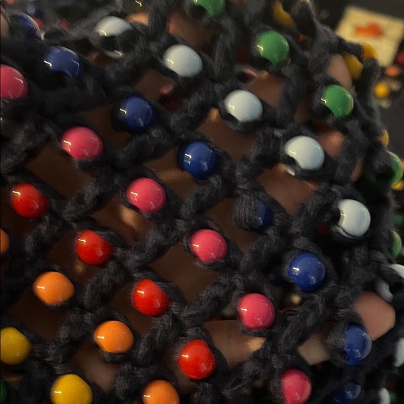 FARM Rio Multicolor Beaded Crew Neck Sweater - Picture 4 of 4